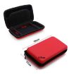 Nintendo 2DS XL Red Hard EVA Protective Storage Case Cover Holder - 3