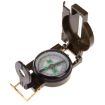 Portable Folding Lens Compass - Army Green Mini Camping Climbing Tool - 2