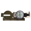 Portable Folding Lens Compass - Army Green Mini Camping Climbing Tool - 5