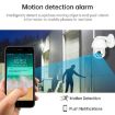 OU-A1IN PTZ 355 Infrared WiFi Smart Dome Camera, Two-Way Intercom UK Plug - 9