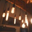 E27 40W Retro Edison Vintage Incandescent Bulb, AC 220V T185 Filament - 7
