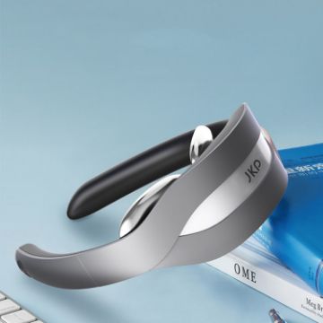 JKP LG-A3 Cervical Vertebra Massager, Mini Folding Neck Physiotherapy, Gray - 1
