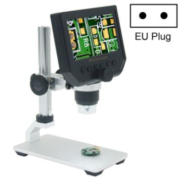 G600A HD Mobile Phone Repair Microscope 4.3" Screen Digital (EU Plug) - 1