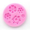 3D Flower Silicone Molds for Fondant Cake Candy Chocolate Baking (2 PCS) - 2