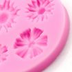 3D Flower Silicone Molds for Fondant Cake Candy Chocolate Baking (2 PCS) - 3