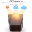 Wireless Remote Solar Alarm N911F 129dB Human Body Induction Sound Light - 8