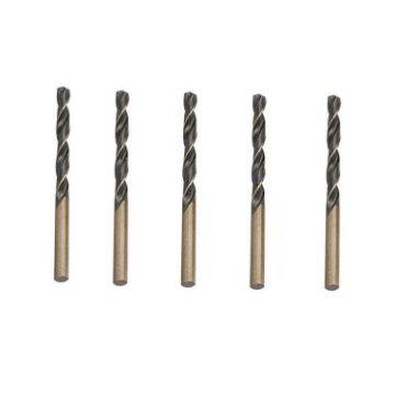 10mm Steel Plate Drill Bit Set - 5 PCS High-Speed Steel 4341 Twist - 1