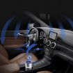K04 Black Car Charger & USB Air Purifier with Negative Ion Function - 2