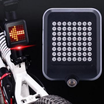 USB Rechargeable Intelligent Bicycle Tail Light - Safety & Warning Light - 1
