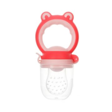 Baby Fruit & Vegetable Food Supplement Bite Bag - Pink (L) - 1