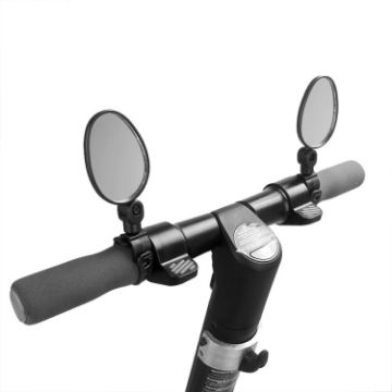 Xiaomi Scooter Rear View Mirror - 2 PCS Oval Bicycle Mirrors - 1