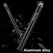 West Biking Portable High Pressure Bicycle Pump - Silver, Mountain & Road - 5