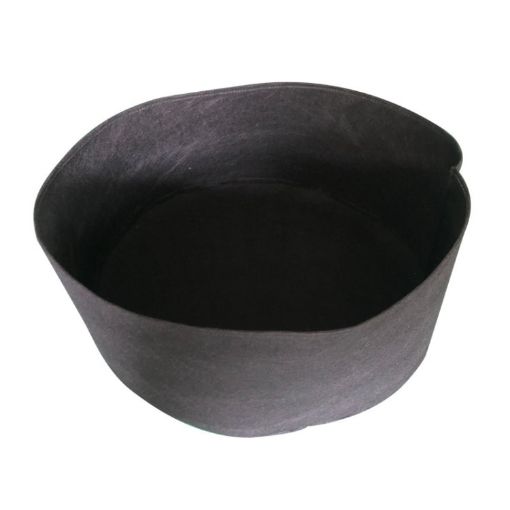 40L Black Felt Planting Barrel - 50x20cm Non-Woven Seedling Bag - 1