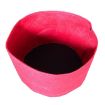 Red 60x20cm 56L Felt Planting Barrel Indoor Outdoor Round Bag - 1