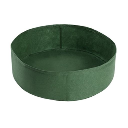 115L Green Felt Planting Barrel - 70x30cm Non-Woven Seedling Bag - 1