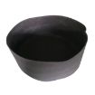 Black 90x30cm 190L Felt Planting Barrel - Indoor/Outdoor Round Bag - 1