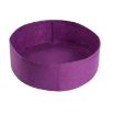Purple 90x30cm 190L Felt Planting Barrel Round Non-Woven Seedling Bag - 1
