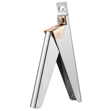 U-Shaped French Cut Stainless Steel Nail Knife - Silver Fake Nail Tool - 1
