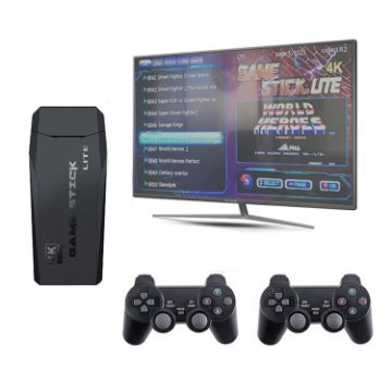 M8 Wireless HDMI Arcade Game Machine - 2 GamePads, 64G Memory - 1