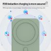 N16 10W Green Magsafe Magnetic Wireless Car Charger Holder - 6