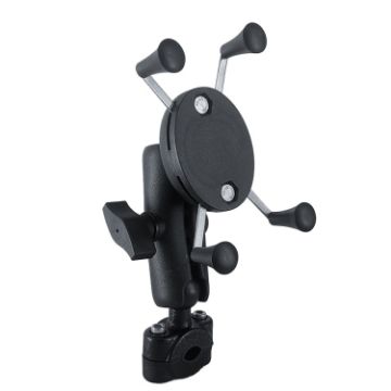 Car Headrest & Motorcycle Rearview Phone Bracket - 4 Claw Clips - 1