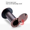 2 PCS Security Door Cat Eye HD Lens 200 Wide-Angle 26mm Gold - 5