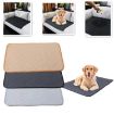 Waterproof 60x45cm Car Pet Pad for Cats & Dogs - Light Grey Carpet - 2