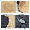 Waterproof 60x45cm Car Pet Pad for Cats & Dogs - Beige Absorbent Mat - 5