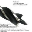 Electric Wrench Hole Opener 25mm Door Lock Drill Bit Template Tool - 4