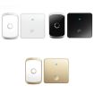 CACAZI FA50 Wireless Doorbell, Self-generating, EU Plug, Gold - 2