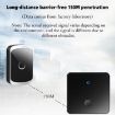 CACAZI FA50 Wireless Doorbell, Self-generating, UK Plug, White - 5