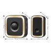 CACAZI A58 1 For 1 Smart Wireless Doorbell, US Plug, Silver, No Battery - 3