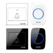 CACAZI H10 Wireless Smart Doorbell, No Battery, US Plug, Black - 2
