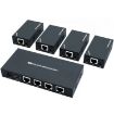 60m 1x4 HDMI Splitter Extender POC 1080P@60Hz EU Plug - 1