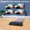 60m 1x4 HDMI Splitter Extender POC 1080P@60Hz EU Plug - 3