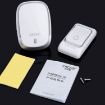 CACAZI Smart Waterproof Wireless Doorbell EU Plug Black Multifunctional - 9