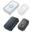 CACAZI A19 Wireless Music Doorbell, No Battery, US Plug, White - 2