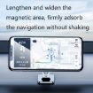 Magnetic Car Phone Holder - 2 PCS Suction Cup, F6 Black - 6