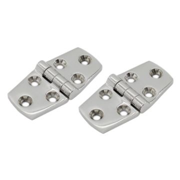 316 Stainless Steel Six-Hole Hinge, 38x76x4mm Specification - 1