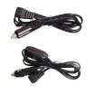 12/24V Car Compressor Refrigerator Power Cord, 1m Cigarette Lighter Line - 2