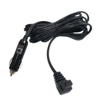 12/24V Car Compressor Refrigerator Power Cord, 5m Cigarette Lighter Line - 1