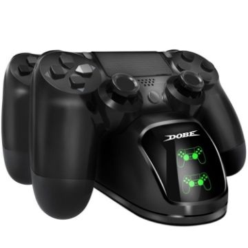 DOBE PS4 Wireless Controller LED Charger - Handle Charging Station - 1