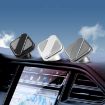 Black Aluminum Alloy Car Mobile Phone Bracket - Portable Folding Frame - 2