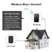 CACAZI A19 Wireless Music Doorbell, 1 Receiver, US Plug, Black, No Battery - 5