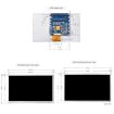 7" Waveshare Display for Raspberry Pi Pico, 1024600 Pixel IPS DVI Module - 4