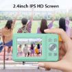 DC403L-AF 2.4" 16X Zoom HD Digital Camera for Kids - UK Plug, Pink - 7