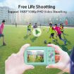 DC403L-AF 2.4" 16X Zoom HD Digital Camera for Kids - EU Plug, Pink - 9