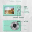 DC403L-AF 2.4" 16X Zoom HD Digital Camera for Kids - EU Plug, Green - 4