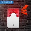 LY-103 24V Red Sound & Light Alarm Emergency Call Connection Type - 7