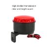 BC-3K 5-24V Industrial Sound & Light Alarm, 2 PCS Motorcycle Alert - 5